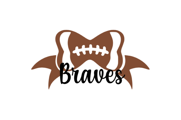 Braves Football Bow Graphic: A Brand Review