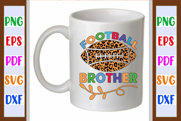 Football Brother Sublimation PNG for Graphics and Crafts
