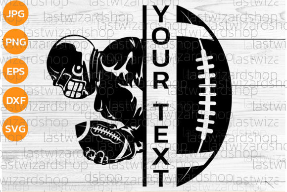Half Football Half Player SVG: Crafts & Graphics Review