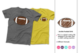 Scribble Football Football: Graphics & Crafts Asset for Branding
